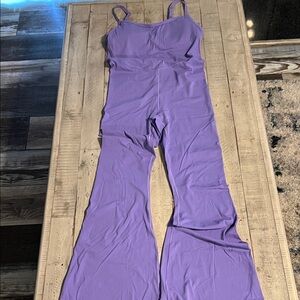 Lavender Sleeveless Women's Jumpsuit